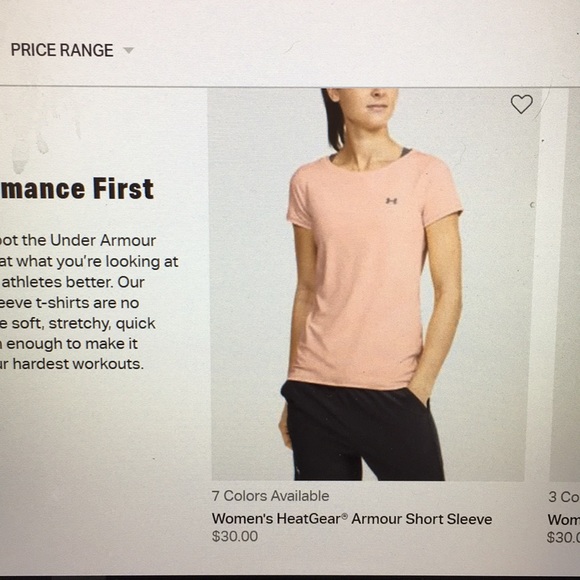 Under Armour Workout Tee - Picture 4 of 4